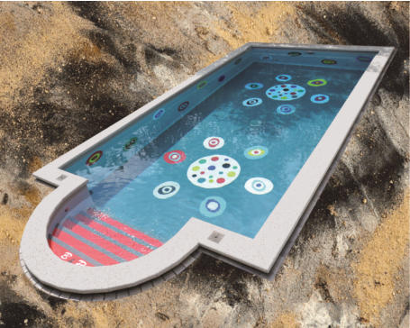 Creative Pool designet by Bisenz